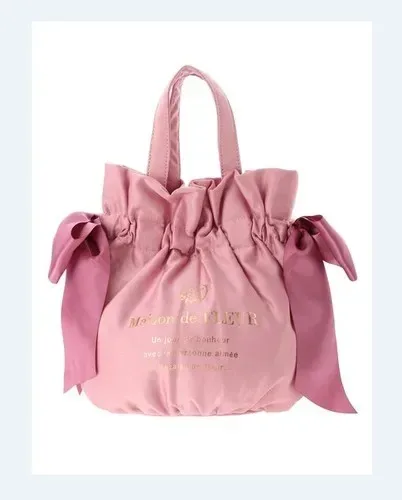 sac à main double face de style japonais pour filles, sac à bandoulière, nœud en satin, proximité, doux, mignon, initié, portable, dames, nouveau
