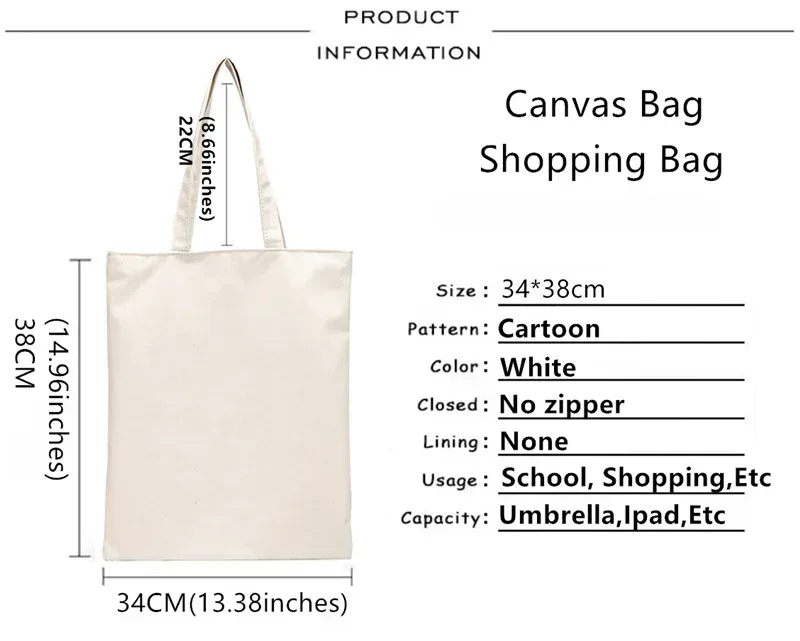 junji ito japonais manga graphique dames sacs à main tissu toile sac fourre-tout shopping voyage femmes eco réutilisable épaule