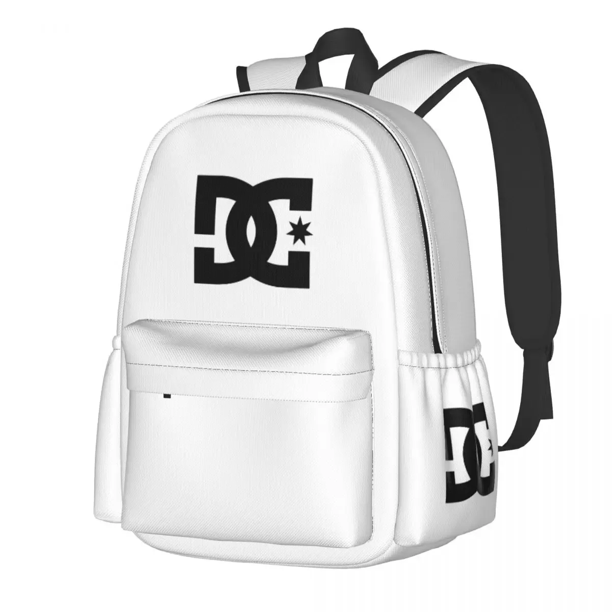 sac dos polyester noir grand capacité usage étudiant voyage journee sport activités plein air