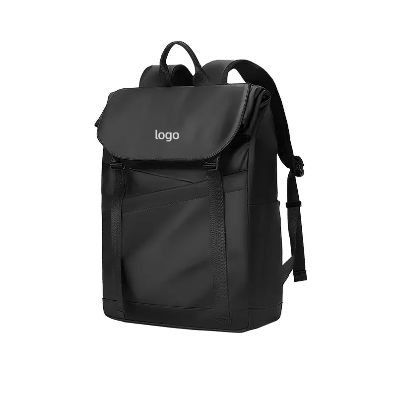 sac à dos pour ordinateur portable ultra-léger pour hommes, logo personnalisé, sac de voyage classique décontracté d'affaires de grande capacité