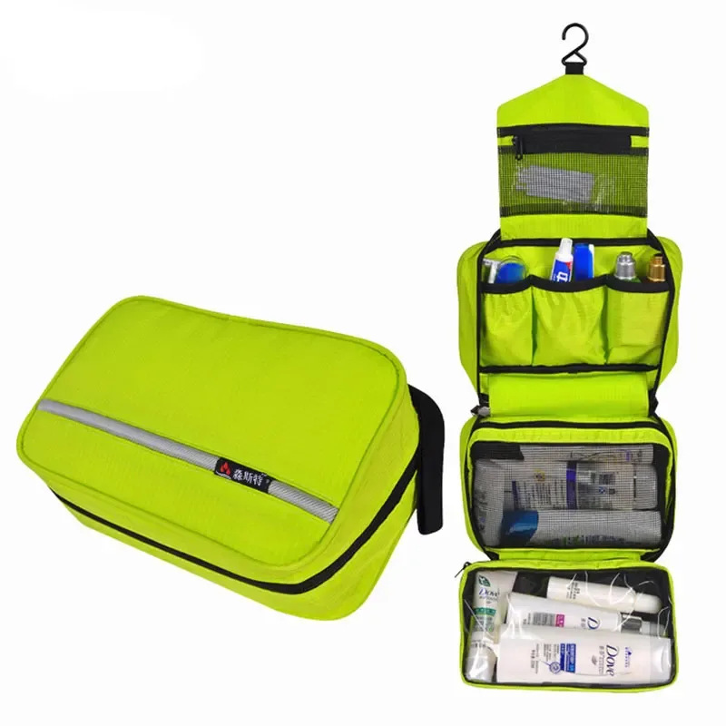 trousse de toilette étanche pour hommes et femmes, trousse de toilette extérieure, kits de douche de voyage, trousse cosmétique, poudres de maquillage, nouveau