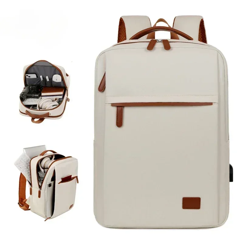 mode 15.6 pouces ordinateur portable affaires sac à dos classique hommes sac à dos femmes grande capacité voyage sacs à dos d'ordinateur portable étudiant sac d'école
