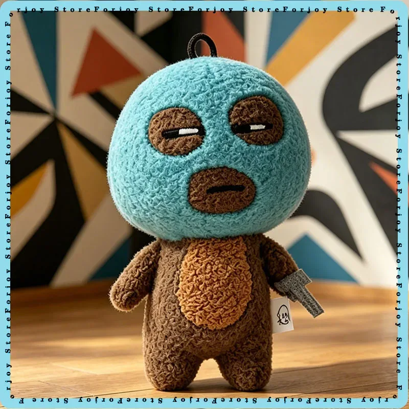 porte-clés en peluche drôle de voleur, pendentif de poupée en peluche abstraite mignonne et originale, breloques uniques pour sac à dos d'étudiant, cadeau fantaisie pour amis