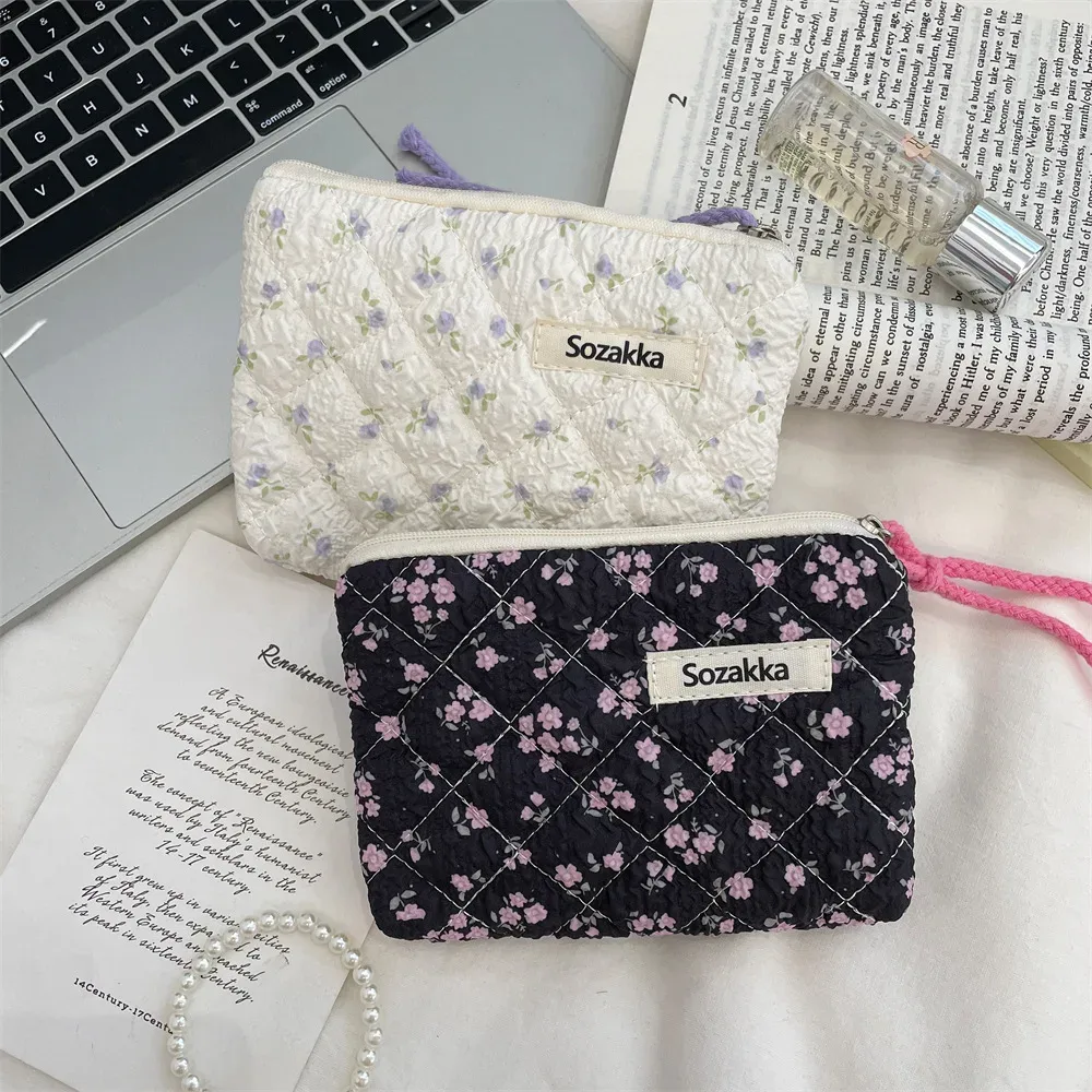 petit sac de rangement portable pour cosmétiques, sac à main de voyage mignon, rouge à lèvres, carte d'écouteur, mini sac à main de maquillage, poudres, trousse de maquillage