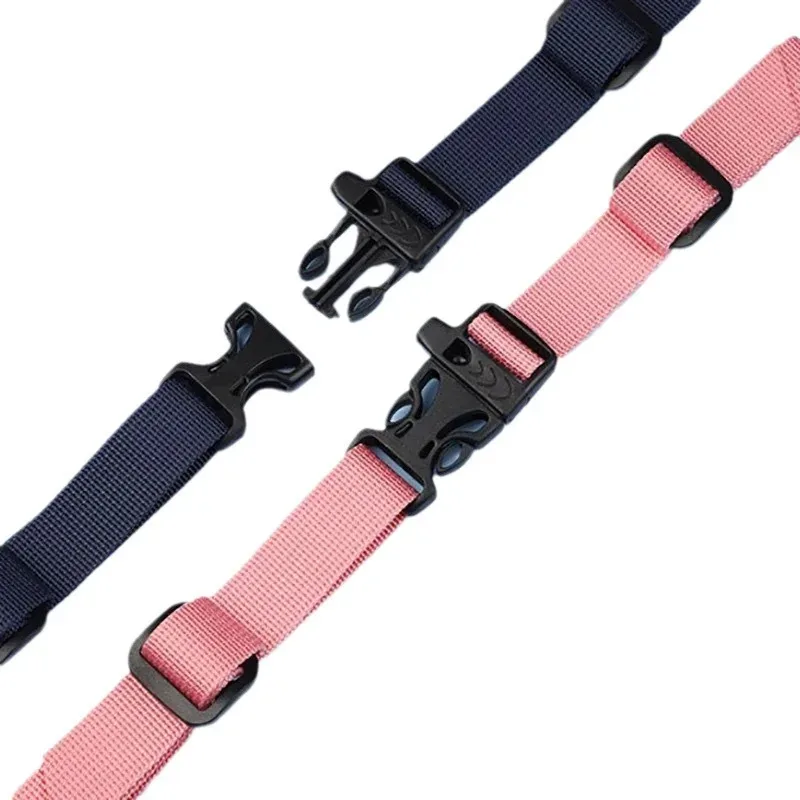 sangle de poitrine tactique réglable en nylon avec boucle à double dégagement pour sac à dos de camping en plein air