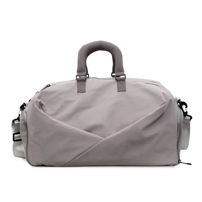 sac de sport pour femme, sac de voyage avec logo, sac fourre-tout de week-end imprimé avec nom, images personnalisées en gros