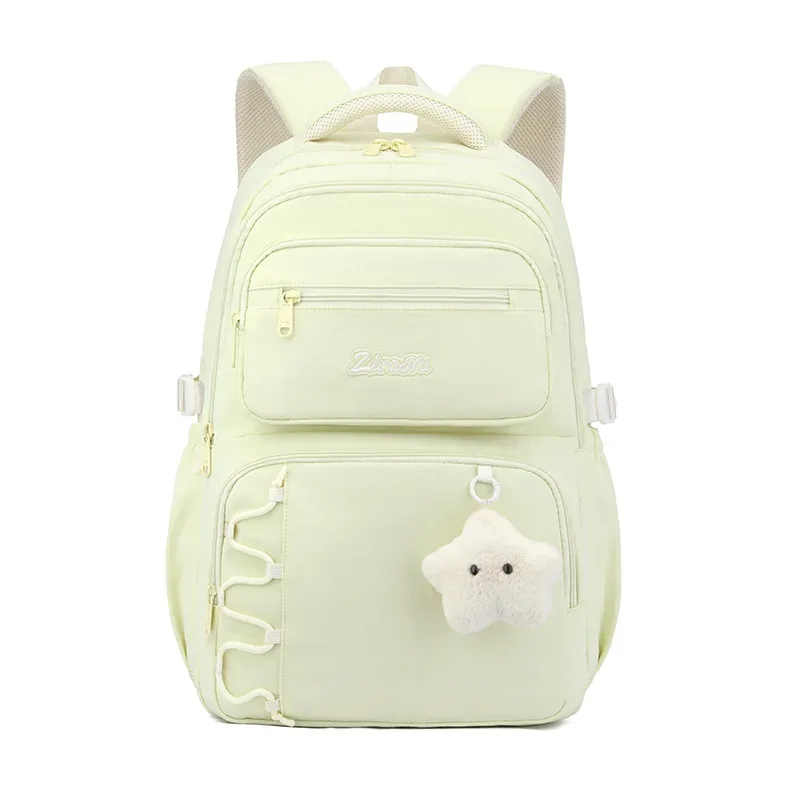 sac à dos scolaire mignon pour filles, sac à dos tendance pour l'école, sacs à dos légers de grande capacité pour adolescentes