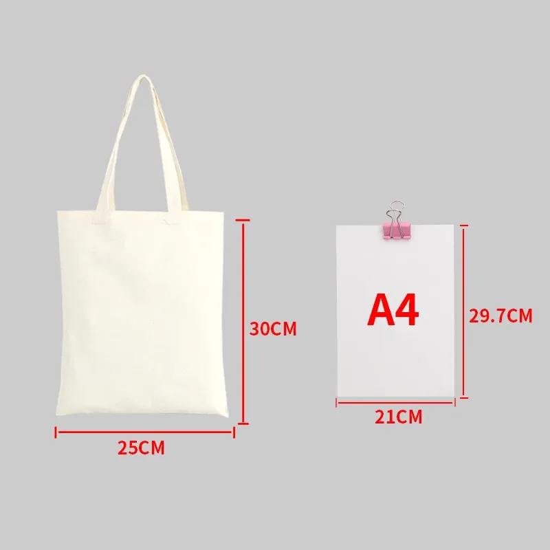 iskybob sac en toile de grande capacité sac à bandoulière sac à main beige pliant eco fourre-tout sacs réutilisable bricolage sac de rangement d'épicerie sac à provisions