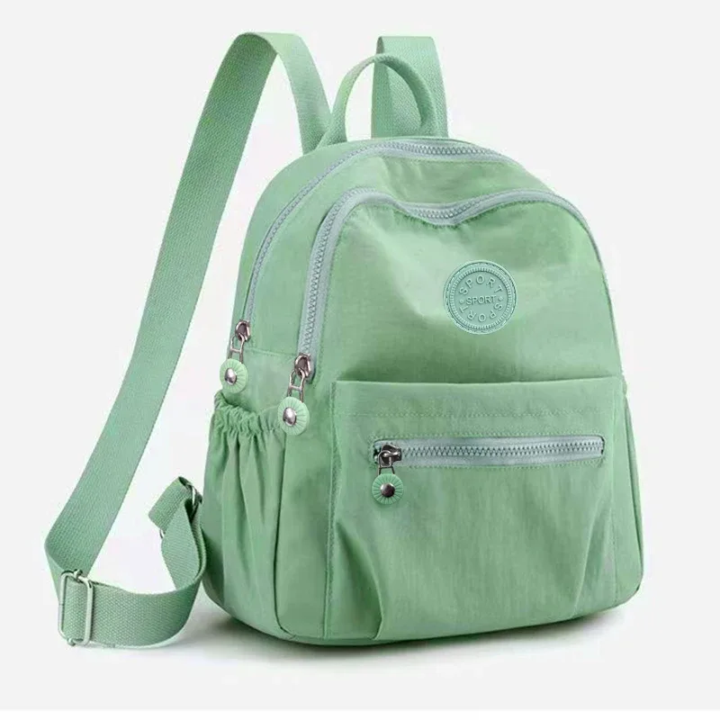 sac à bandoulière double, en tissu oxford à la mode, sac pour hommes et femmes, en nylon, sac à dos décontracté pour faire les courses.