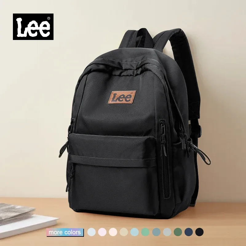 lee léger 16 pouces sac à dos pour ordinateur portable femmes homme oxford moyen lycée sac grande capacité adolescent collège étudiant cartable