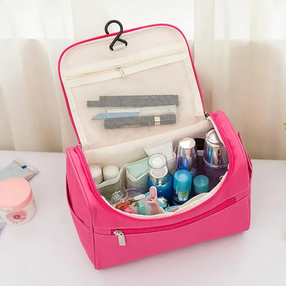 sac de toilette de voyage, grande capacité, organiseur de cosmétiques, sac de toilette imperméable, sac de toilette portable et durable pour un usage quotidien