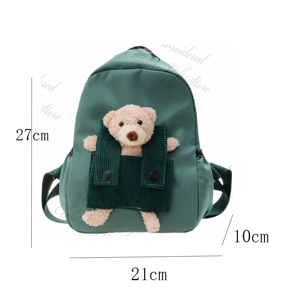 sac à dos de dessin animé personnalisé pour enfants, sac de livre de maternelle, sacs de collation sortants, sac à dos mignon pour bébé, nom brodé personnalisé, nouveau