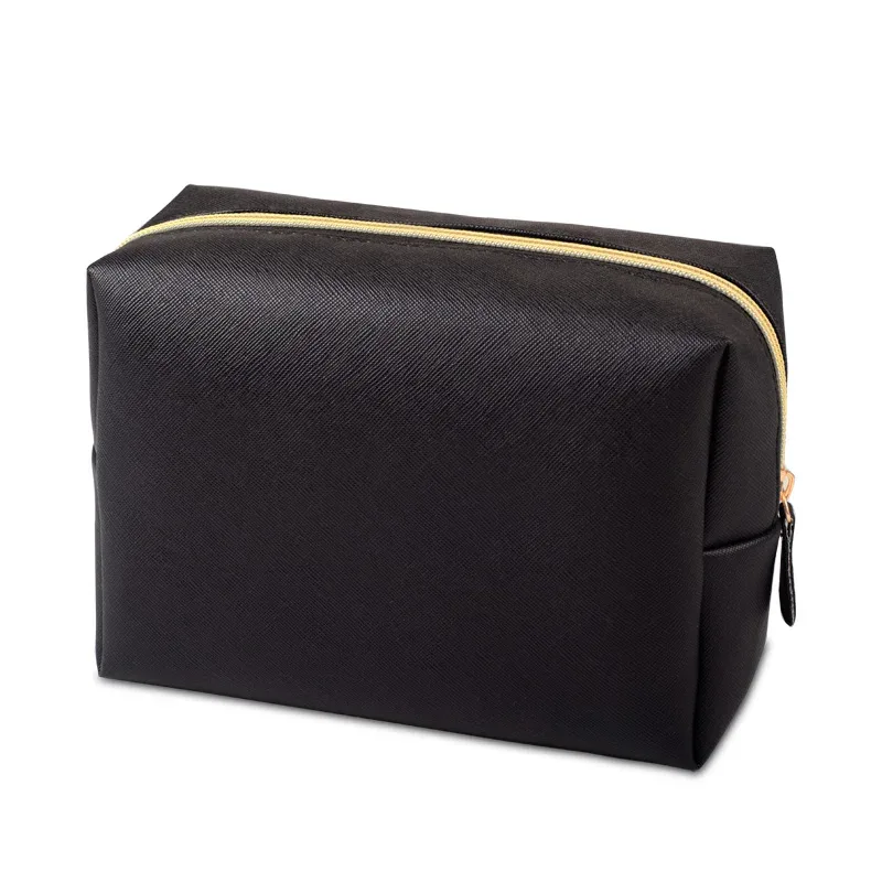 sacs de toilette portables en cuir pu, 1 pièce, sacs de maquillage de voyage imperméables pour femmes, petits, moyens et grands sacs de rangement de cosmétiques