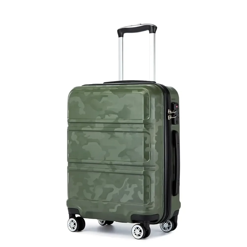 kono-serrure tsa, valise (m/l/xl) tono, étui rigide, chariots abs légers à roues jumelles