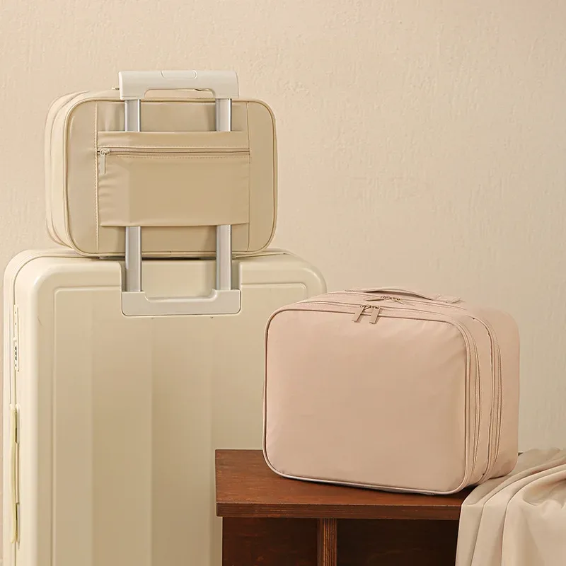 sac de rangement pour chaussures de voyage en tissu oxford, valise de voyage, boîte à chaussures portable pour trois paires, boîte à chaussures portable pour pantoufles, sac à cosmétiques