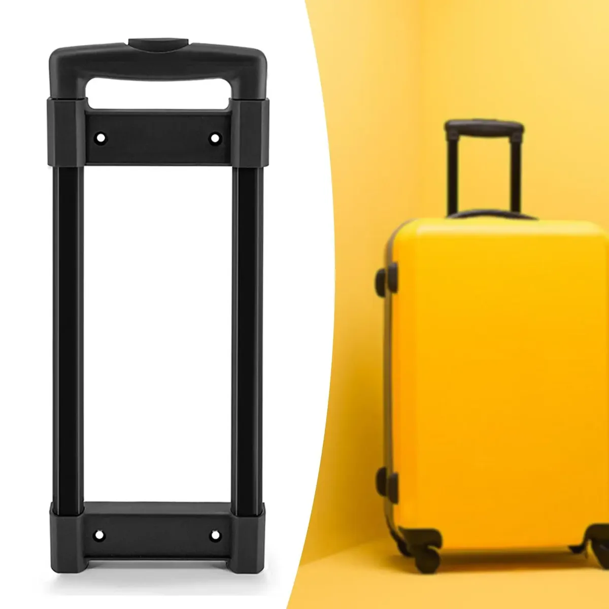 poignée télescopique pour bagages de voyage, pièces de rechange pour poignée télescopique de valise à roulettes, tige de traction pour valise, tige de tirage extensible pour valise