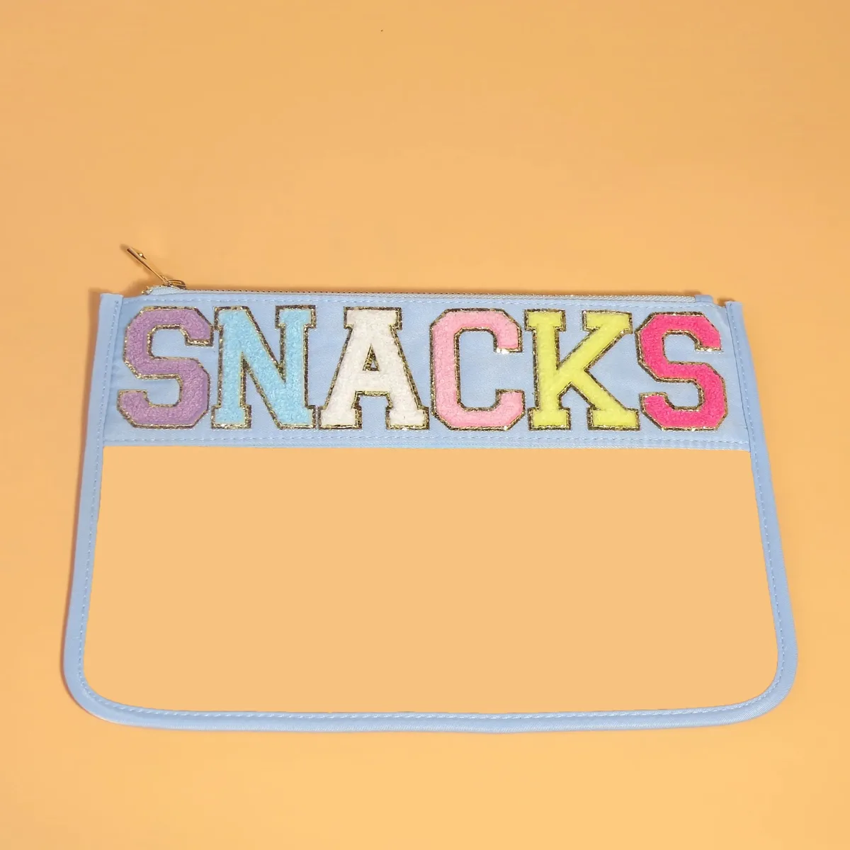 pvc lettre motif graphique voyage aéroport grande capacité portable sac de rangement de maquillage de poche