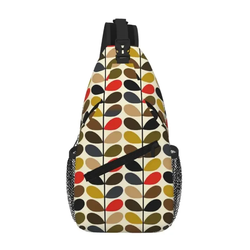 sacs à bandoulière orla kiely multi stem flowers pour voyage, randonnée, hommes et femmes, sac à dos portable, sac de poitrine, sac à bandoulière quotidien.
