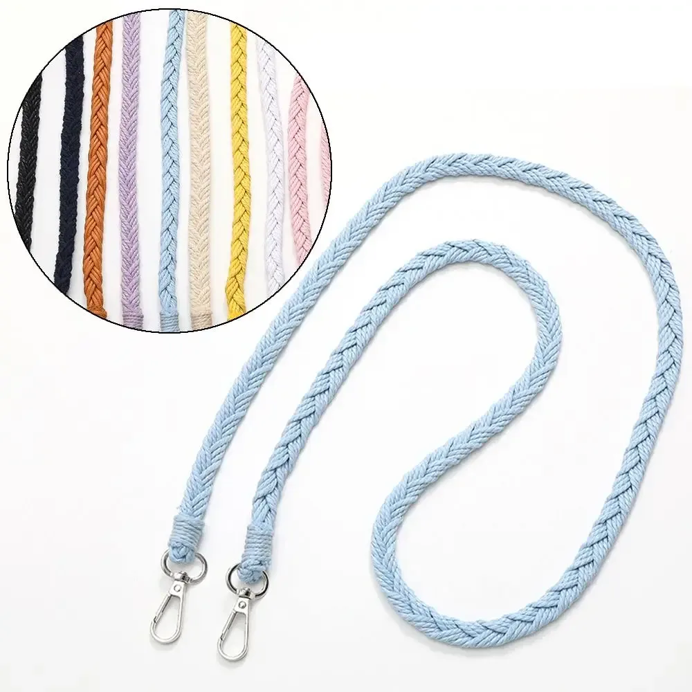 sangle de sac tressée tissée à la main détachable, ceintures de sac à bandoulière polyvalentes pour femmes