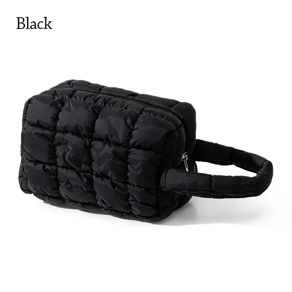 sac de maquillage portable au toucher doux, grande capacité, couleur unie, sac cosmétique multifonctionnel, trousse de toilette pour la maison et les voyages