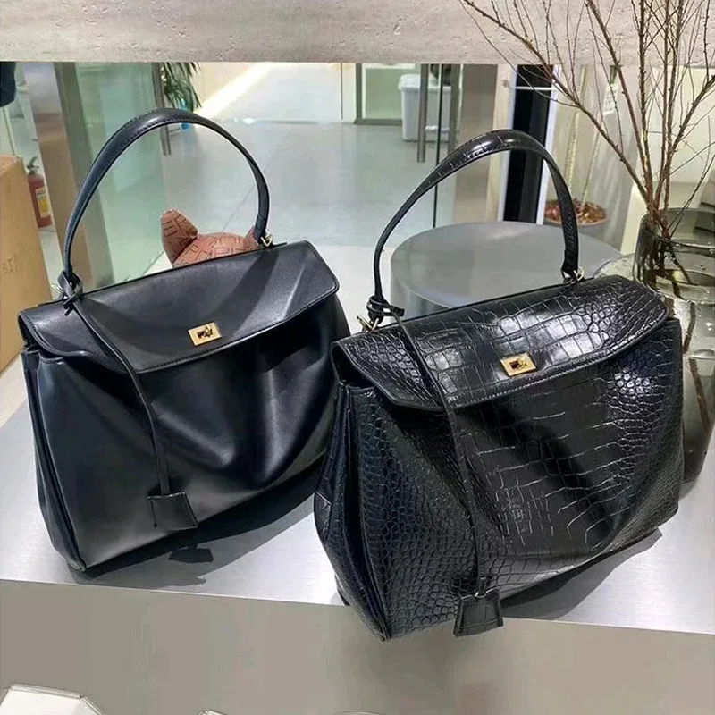 sac à main en cuir group pour femme, marque de luxe, marron, daim givré, fourre-tout localité, à la mode