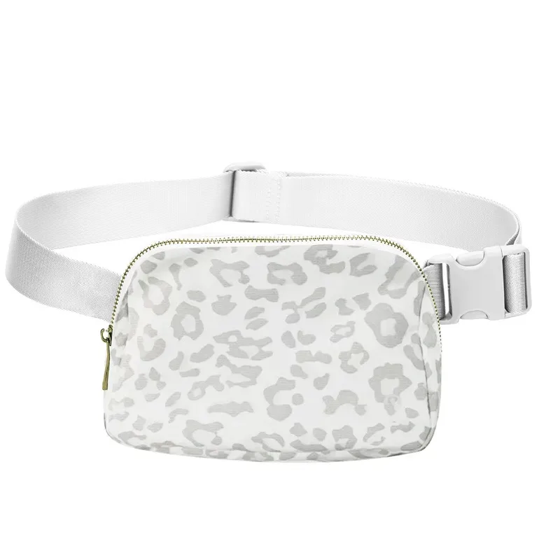 sac banane à fermeture éclair pour femmes, sac de poitrine pour sports de plein air, sac à bandoulière décontracté voyage, sac de ceinture, pochette d'argent, 2024