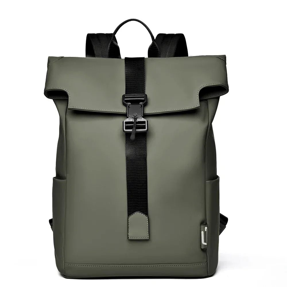 nouveau sac à dos pour homme avec fermeture magnétique, sac à dos décontracté pour les voyages en plein air, sac à dos multifonctionnel de grande capacité pour ordinateur