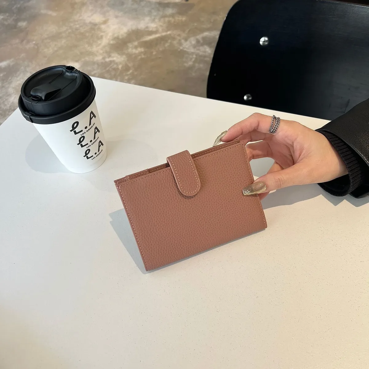 porte-passeport ultra-fin en cuir véritable avec nom personnalisé, nouveau porte-carte multifonctionnel, porte-billets, sac de rangement