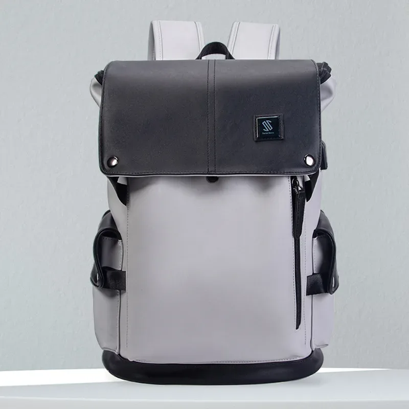 sac à dos de grande capacité pour hommes, sac pour ordinateur portable, mode décontracté, voyage d'affaires, sac d'école