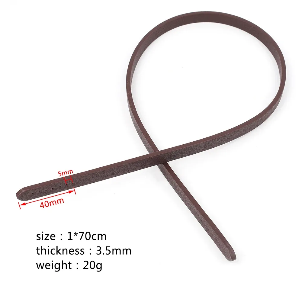 2 pièces/paire 40/70cm sac à bandoulière en cuir pu sangle sac accessoires sac à main ceintures bricolage poignée de remplacement pour sac à main bandoulière sangle