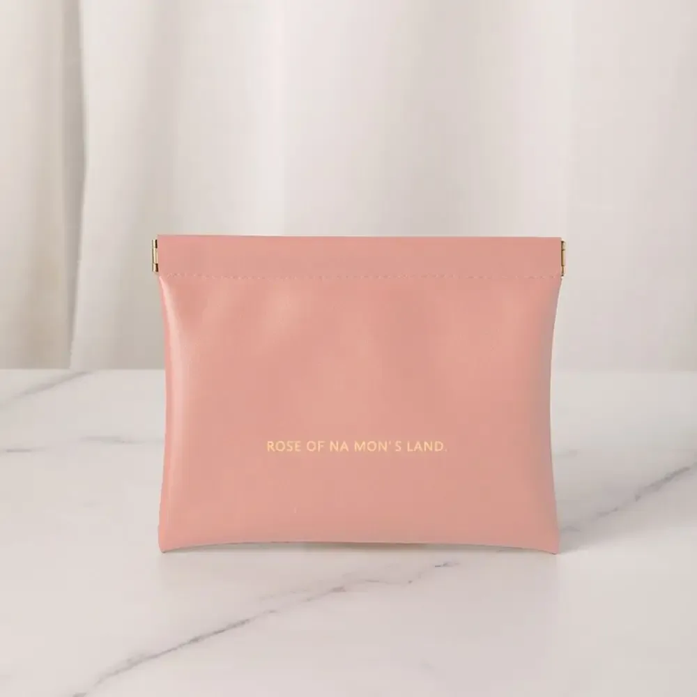 sac à main de voyage en pu pour femmes et filles, mini trousse de maquillage, rouge à lèvres, bijoux cosmétiques, évaluateurs portables, mode simple