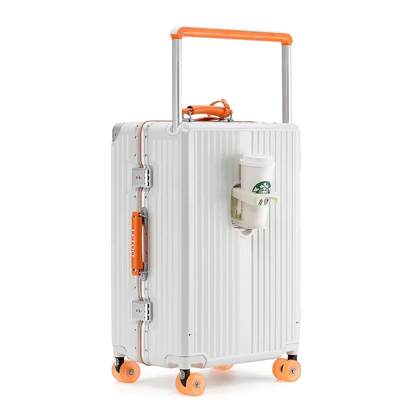 klqdzms – sac à bagages de haute qualité, 20, 24, 26, 28 pouces, boîte de transport multifonctionnelle, grande capacité, valise à cadre en aluminium