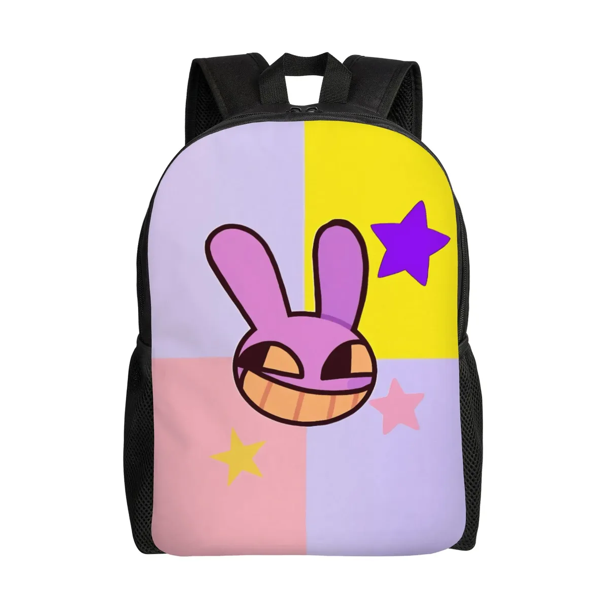 sac à dos gangle cartoon digitals circus pour femmes, sac d'école à la mode pour enfants, sac à dos pour ordinateur, sac à bandoulière de voyage pour enfants