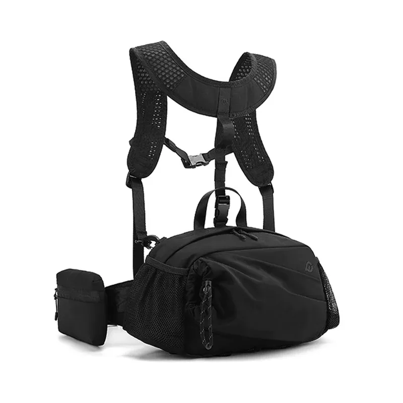 nouveau sac à dos unisexe été voyage en plein air sac de taille multifonctionnel léger sport cyclisme sac de poitrine pour hommes et femmes