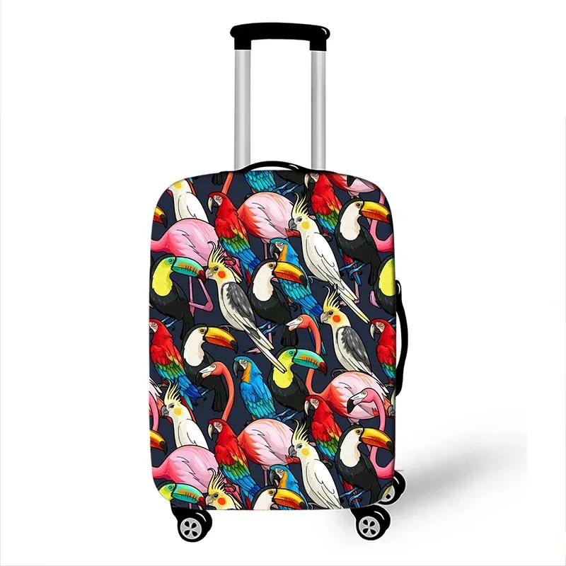 arbre hawaïen plage impression housse de bagage coucher de soleil noix de coco femmes hommes valise de voyage housses de protection horus boîtier de chariot couverture cadeau