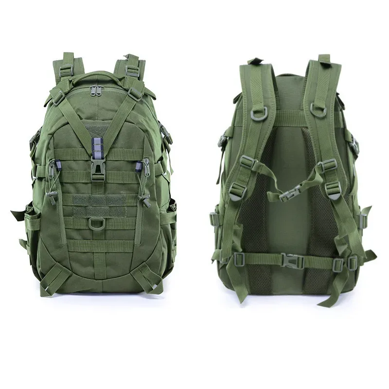 sac à dos multifonctionnel combiné, sac à dos tactique de sport et de voyage à double bandoulière, grande capacité, pour la randonnée