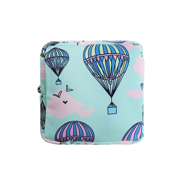 petit sac à cosmétiques de voyage pour femmes, trousse de maquillage rouge à lèvres pour filles, sac à serviettes hygiéniques, étui pour 03/présidence, sacs de rangement