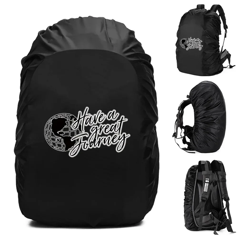 juste de pluie imperméable pour sac à dos, housse anti-poussière, sac d'escalade, extérieur, sac à dos, série de voyage, 20-70l