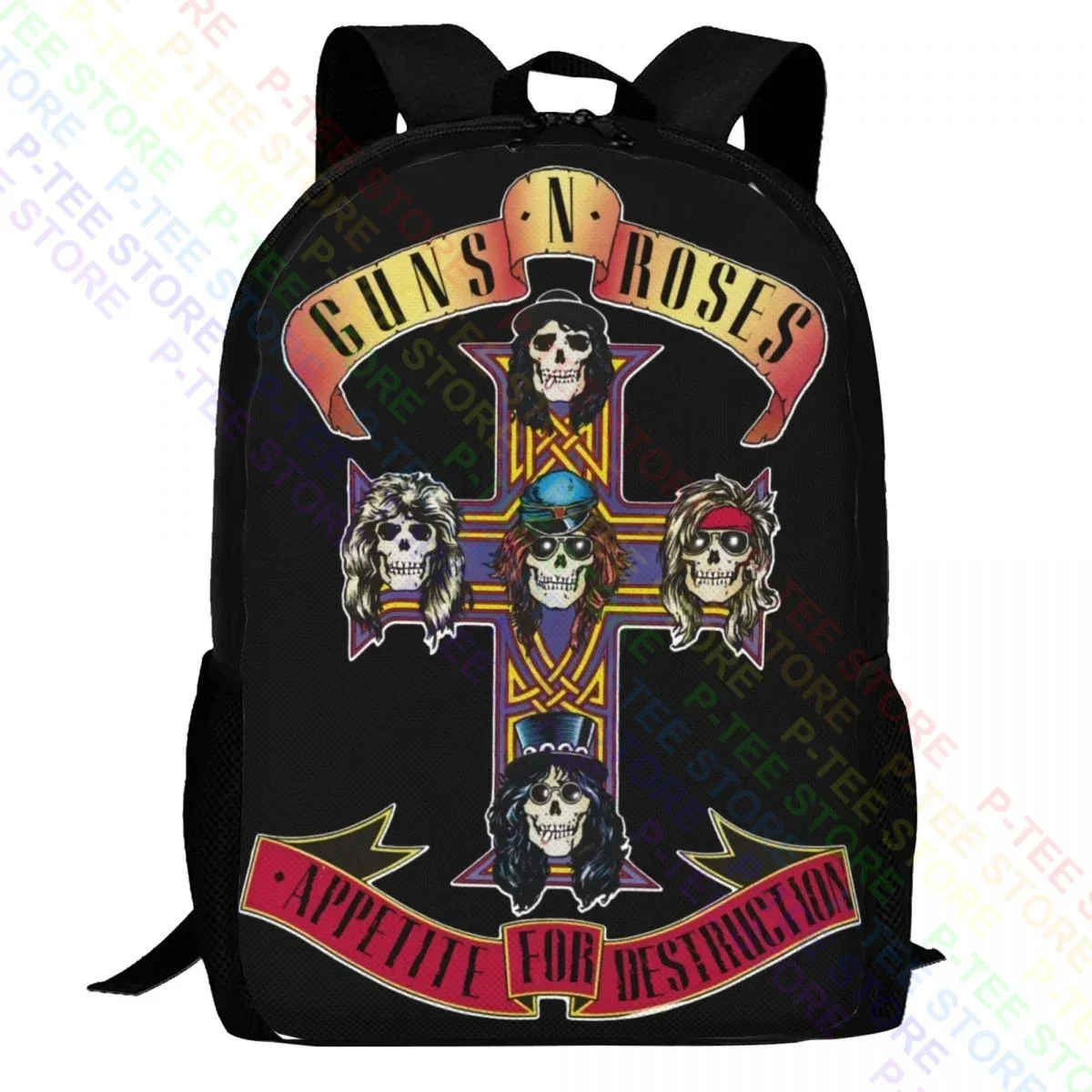 guns n roses appetite for destruction p-741sac à dos sac de sport d'entraînement de grande capacité