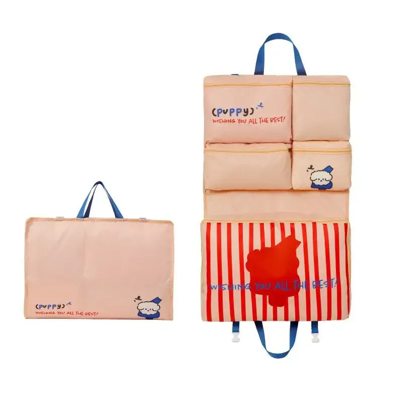sac de rangement de voyage suspendu, étanche, pliable, gain de place pour bagages et placards