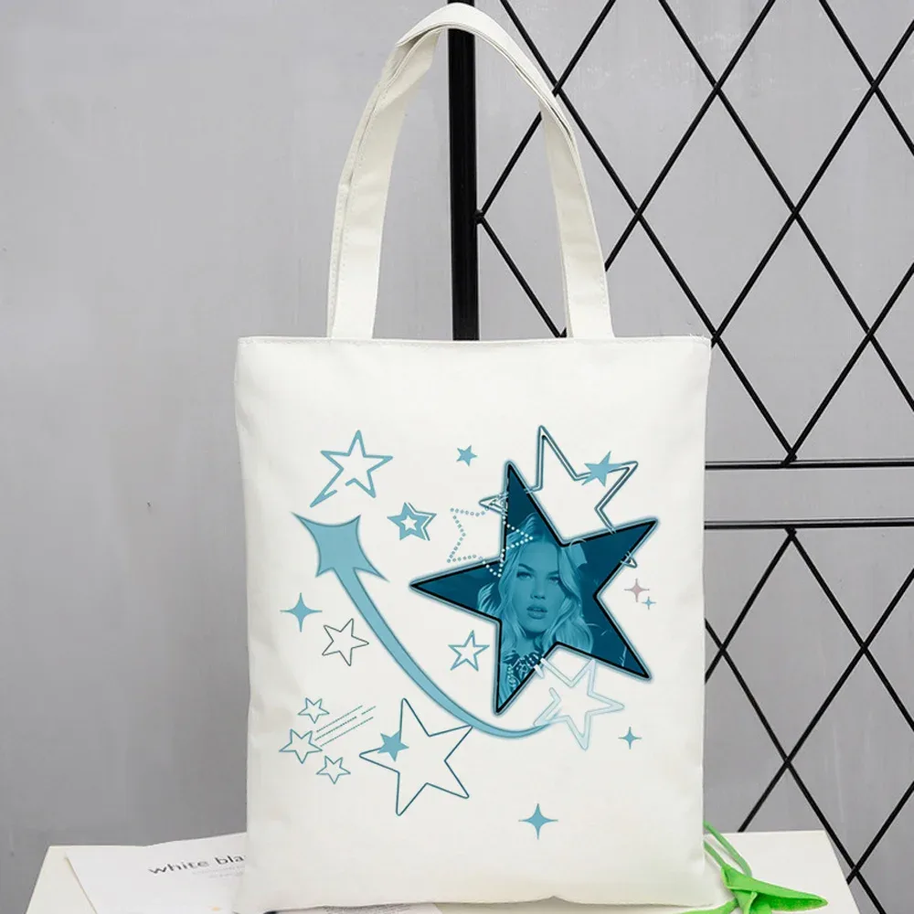 sac fourre-tout freya skye, sac de shopping, sac y2k, sac à provisions, totebag, sacs en tissu pour femme