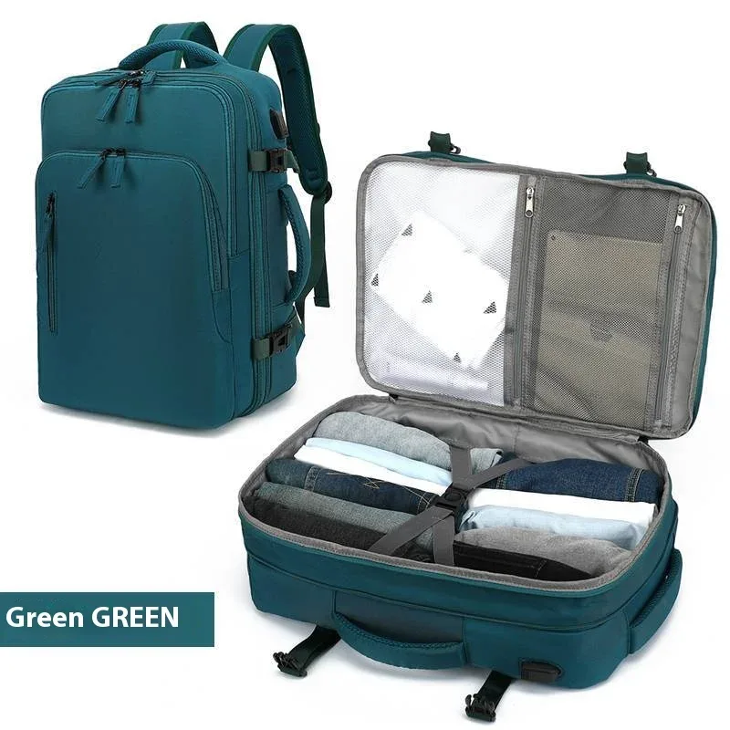 sac à dos de voyage 40l pour femmes et hommes, sac à dos de loisirs, grande capacité, multifonctionnel, sac à dos pour ordinateur portable tout-en-un