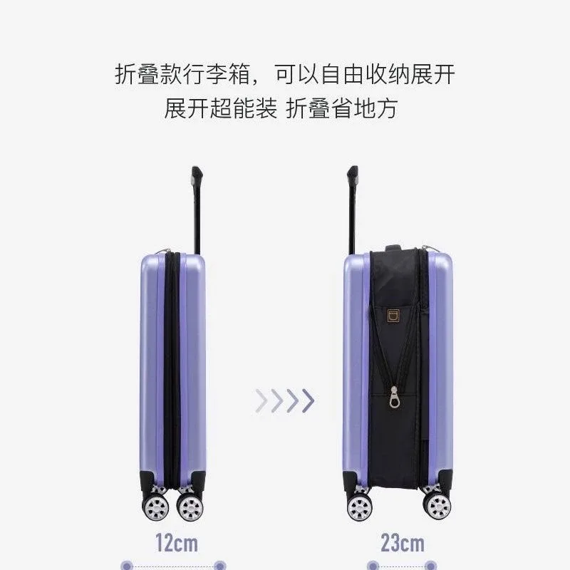 valise pliable de 20 pouces, valise à roulettes, valise trolley de 24/28 pouces, bagage de voyage à emporter en cabine, exportation vers le japon