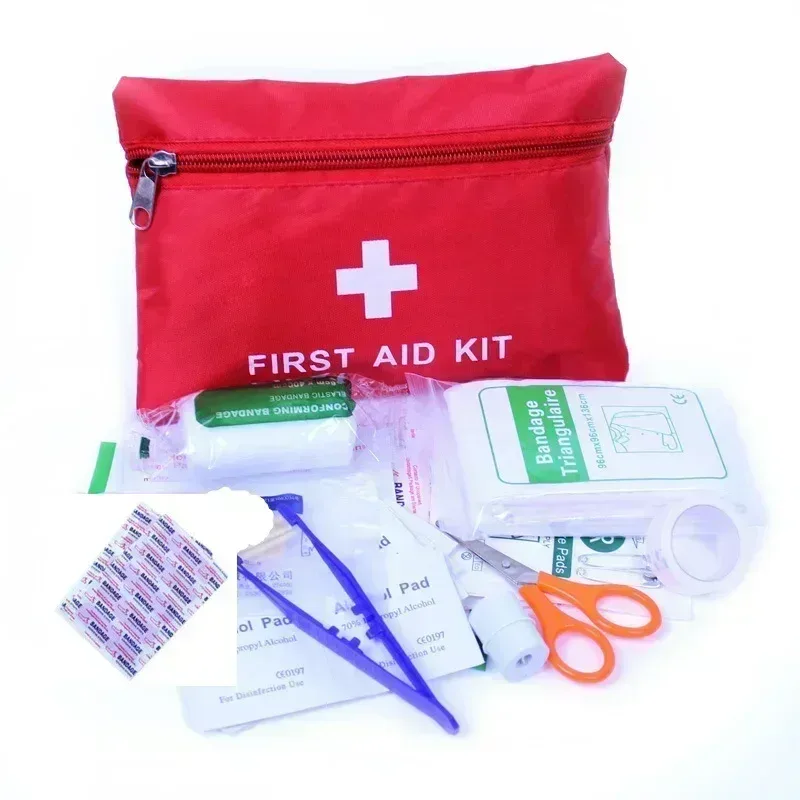 Mini trousse de premiers soins étanche, petite boîte médicale, trousse de survie d'urgence domestique, voyage en plein air, voiture