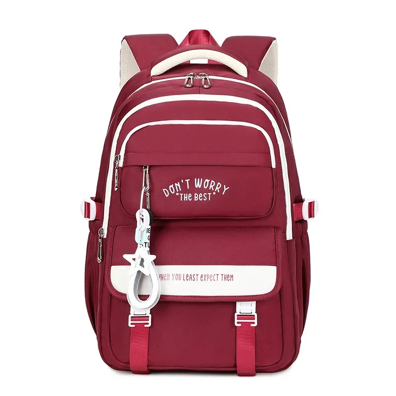 nouveau sac à dos scolaire tendance pour collégiens, grande capacité, sac à dos pour écoliers, style ins, mochila
