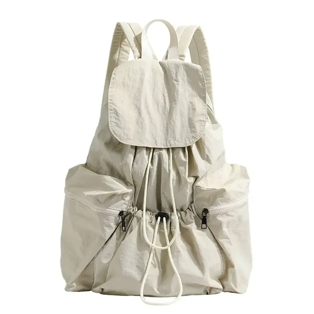 sac à dos wstring de proximité de style coréen, sac en nylon souple léger, sac fourre-tout solide pour documents, sac initié, employé de bureau, possède un design de niche, mignon