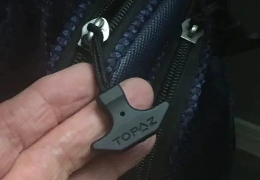 extracteur de fermeture éclair en tpu durable en forme de t multifonction pour l'extérieur, sac à dos tactique, sac de voyage, accessoires de corde arrière à fermeture éclair, 10 pièces/lot