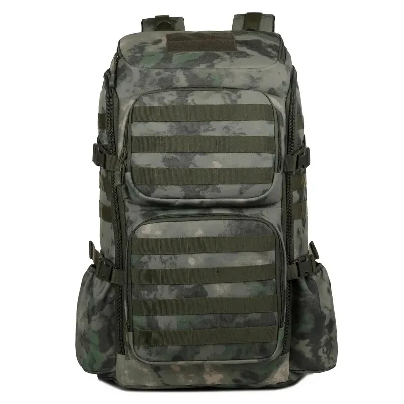 40l sac à dos tactique randonnée hommes fans en plein air camouflage sac à dos grand alpinisme camping multi-fonctionnel sac de sport