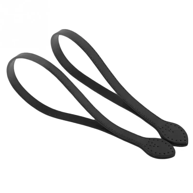 2 pièces poignées en cuir sacs à bandoulière durables ceinture détachable femmes feuille poignée sangles bricolage à la main remplacement sac à main sangle 60 cm