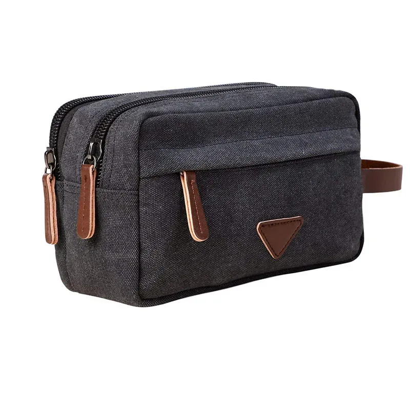 pochette pour homme, trousse de toilette, sac de rangement pour cosmétiques, sac de voyage en toile imperméable, trousse de maquillage pour femme, étui de beauté pour femme